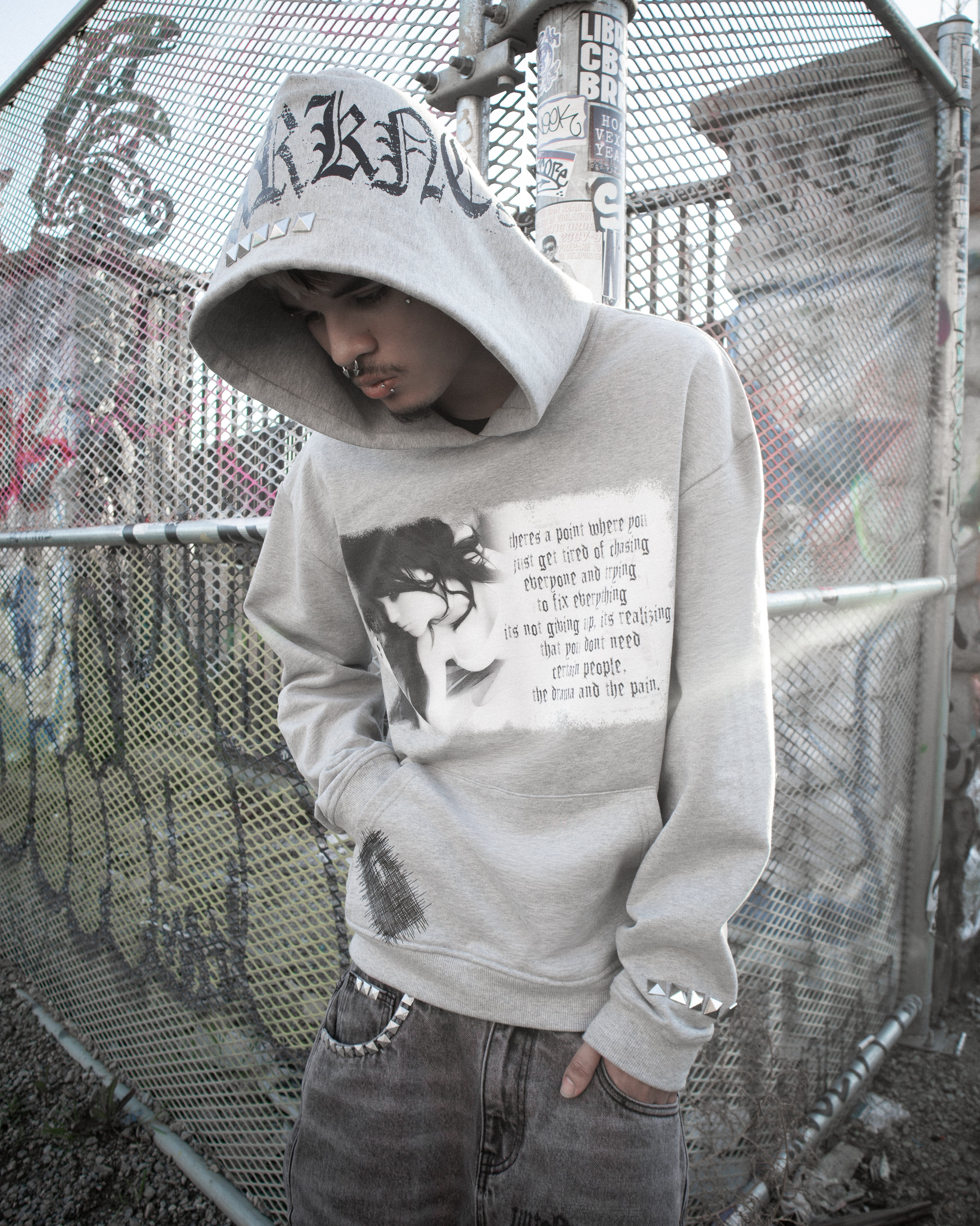 ‘diary’ hoodie