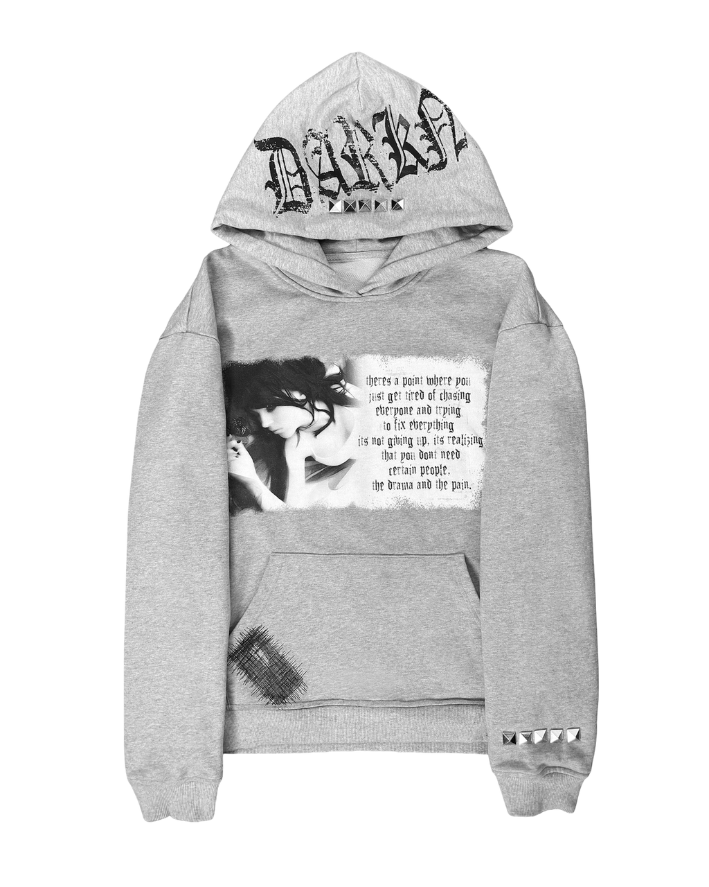 ‘diary’ hoodie