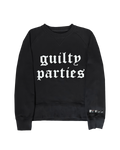 ‘guilty parties’ sweater