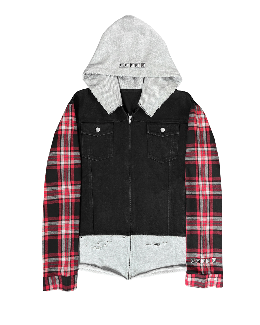 ‘urban’ hybrid zipup